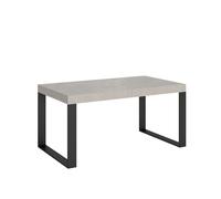 Itamoby Mesa extensible 160/420 x 90 cm Tecno cachemira patas antracita
