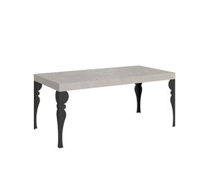 Itamoby Mesa extensible 180/284 x 90 cm Paxon Premium cachemira patas antracita