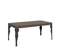 Itamoby Mesa extensible 200/460 x 90 cm Paxon nogal patas antracita