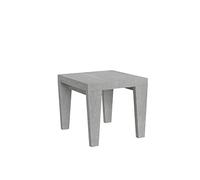 Itamoby, Mesa Spimbo Muebles Extensible Cemento 90 x 90 Alargada 246