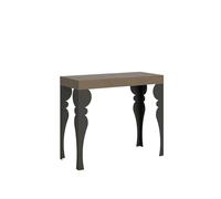 Itamoby Paxon - Mesa consola extensible de 90 x 40/196 cm, color gris