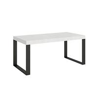 Itamoby Tecno Premium - Mesa extensible (200/460 x 90 cm), color blanco