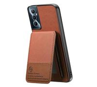 iTape Funda de sarga para teléfono OPPO Realme C65 4G, carcasa 2 en 1 suave al tacto, RFID, ranura para tarjeta de crédito, a prueba de golpes y caídas