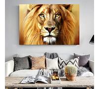 ITAWS Poster León Animales Salvajes Lienzo Arte Pintura Carteles, 40X50 Sin Marco Cuadros, Láminas Y Posters Para Salon Y Dormitorio