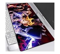 ITBT Alfombrilla de ratón Fullmetal Alchemist Speed Gaming, Alfombrilla de ratón XXL Anime, 800x300 mm, Alfombrilla Extra Grande con Base de Goma Antideslizante, Bordes cosidos de 3 mm, para PC, C
