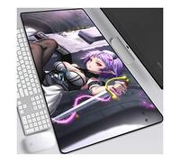 ITBT Alfombrilla de ratón para Juegos Seraph of The End Speed, Alfombrilla de ratón XXL Anime, 800x300 mm, Alfombrilla Extra Grande con Base de Goma Antideslizante, Bordes cosidos de 3 mm, para PC, A