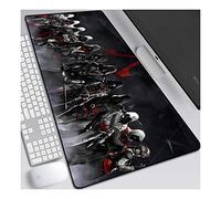 ITBT Assassin'S Creed Alfombrilla Raton Anime Gaming Mouse Pad XXL 800x300x3 mm,Impermeable con 3mm Base de Goma Antideslizante,Special-Textured Superficie para Ordenador, PC y Laptop, R