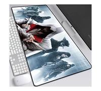 ITBT Assassin'S Creed XXL Anime Alfombrilla para ratón 800 x 300 mm - Speed Gaming Mousepad - Mouse Pad para Ordenador - 3mm Goma Antideslizante, para Gamers Ordenador, PC y Laptop, D