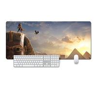 ITBT Assassin'S Creed XXL Anime Alfombrilla para ratón 900 x 400 mm - Speed Gaming Mousepad - Mouse Pad para Ordenador - 3mm Goma Antideslizante, para Gamers Ordenador, PC y Laptop, H