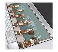 ITBT Attack on Titan Alfombrilla Raton Anime Gaming Mouse Pad XL 700x300x3 mm,Impermeable con 3mm Base de Goma Antideslizante,Special-Textured Superficie para Ordenador, PC y Laptop,D