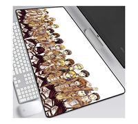 ITBT Attack on Titan Alfombrilla Raton Anime Gaming Mouse Pad XL 700x300x3 mm,Impermeable con 3mm Base de Goma Antideslizante,Special-Textured Superficie para Ordenador, PC y Laptop,F