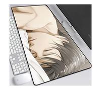 ITBT Attack on Titan Anime Alfombrillas de Ratón - Gaming Mousepad 700x300mm, 3mm Base de Goma Antideslizante, Superfície con Textura Especial, Compatible con ratón láser y óptico, para PC y Laptop,D