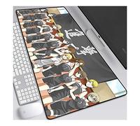 ITBT Attack on Titan Tappetino per XXL Mouse da Gioco - Gaming Mousepad Extra Grande 900 x 400mm - Pad 3mm con Base in Gomma Antiscivolo - Spessore 3mm Anime Tappetino Mouse, E