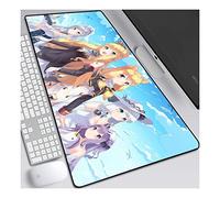 ITBT Azur Lane Alfombrilla Raton Anime Gaming Mouse Pad XXL 800x300x3 mm,Impermeable con 3mm Base de Goma Antideslizante,Special-Textured Superficie para Ordenador, PC y Laptop, G