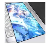 ITBT Azur Lane Anime Alfombrillas de Ratón - Gaming Mousepad 700x300mm, 3mm Base de Goma Antideslizante, Superfície con Textura Especial, Compatible con ratón láser y óptico, para PC y Laptop,E