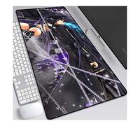 ITBT Black Rock Shooter Alfombrilla Raton Anime Gaming Mouse Pad XL 700x300x3 mm,Impermeable con 3mm Base de Goma Antideslizante,Special-Textured Superficie para Ordenador, PC y Laptop,F