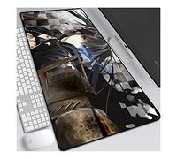 ITBT Black Rock Shooter Alfombrilla Raton Anime Gaming Mouse Pad XXL 900x400x3 mm,Impermeable con 3mm Base de Goma Antideslizante,Special-Textured Superficie para Ordenador, PC y Laptop, F
