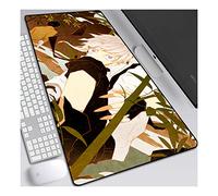 ITBT Bungo Stray Dogs Alfombrilla Raton Anime Gaming Mouse Pad XL 700x300x3 mm,Impermeable con 3mm Base de Goma Antideslizante,Special-Textured Superficie para Ordenador, PC y Laptop,H