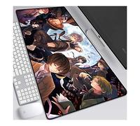 ITBT Bungo Stray Dogs XXL Anime Alfombrilla para ratón 900 x 400 mm - Speed Gaming Mousepad - Mouse Pad para Ordenador - 3mm Goma Antideslizante, para Gamers Ordenador, PC y Laptop, C