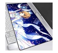 ITBT Cardcaptor Sakura XXL Anime Alfombrilla para ratón 800 x 300 mm - Speed Gaming Mousepad - Mouse Pad para Ordenador - 3mm Goma Antideslizante, para Gamers Ordenador, PC y Laptop, D
