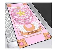 ITBT Cardcaptor Sakura XXL Anime Alfombrilla para ratón 800 x 300 mm - Speed Gaming Mousepad - Mouse Pad para Ordenador - 3mm Goma Antideslizante, para Gamers Ordenador, PC y Laptop, R