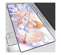 ITBT Cardcaptor Sakura XXL Anime Alfombrilla para ratón 800 x 300 mm - Speed Gaming Mousepad - Mouse Pad para Ordenador - 3mm Goma Antideslizante, para Gamers Ordenador, PC y Laptop, B