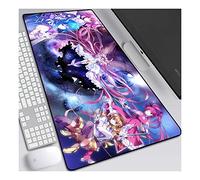 ITBT Chica mágica XXL Anime Alfombrilla para ratón 900 x 400 mm - Speed Gaming Mousepad - Mouse Pad para Ordenador - 3mm Goma Antideslizante, para Gamers Ordenador, PC y Laptop, E