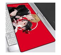 ITBT Confession Girl 800x300mm Anime Mouse Pad, Alfombrillas para Mouse con Teclado, Alfombrilla de ratón Profesional para Juegos XXL Grande con Base de Goma de 3 mm de Grosor, para computadora PC, H