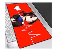 ITBT Confession Girl Anime Extended XXL Mousepad, Speed Gaming Mouse Mat, 800x300mm Large Anime Mousepad con Base de Goma Antideslizante, Bordes cosidos de 3 mm, para computadora PC, D