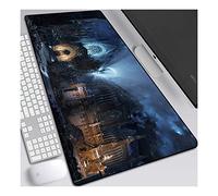 ITBT Dark Souls Alfombrilla Raton Anime Gaming Mouse Pad XXL 900x400x3 mm,Impermeable con 3mm Base de Goma Antideslizante,Special-Textured Superficie para Ordenador, PC y Laptop, D