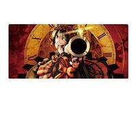 ITBT Date a Live Alfombrilla de Ratón Anime Gaming Mouse Pad XXL 900x400x3 mm,Impermeable con 3mm Base de Goma Antideslizante,Special-Textured Superficie para Ordenador, PC y Laptop, D