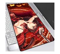 ITBT Date a Live Alfombrilla Raton Anime Gaming Mouse Pad XL 700x300x3 mm,Impermeable con 3mm Base de Goma Antideslizante,Special-Textured Superficie para Ordenador, PC y Laptop,A