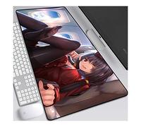 ITBT Date a Live Alfombrilla Raton Anime Gaming Mouse Pad XXL 800x300x3 mm,Impermeable con 3mm Base de Goma Antideslizante,Special-Textured Superficie para Ordenador, PC y Laptop, F