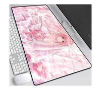 ITBT Date a Live Alfombrilla Raton Anime Gaming Mouse Pad XXL 800x300x3 mm,Impermeable con 3mm Base de Goma Antideslizante,Special-Textured Superficie para Ordenador, PC y Laptop, A