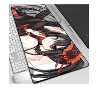 ITBT Date a Live XXL Anime Alfombrilla para ratón 900 x 400 mm - Speed Gaming Mousepad - Mouse Pad para Ordenador - 3mm Goma Antideslizante, para Gamers Ordenador, PC y Laptop,E