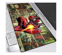 ITBT Deadpool Alfombrilla Raton Anime Gaming Mouse Pad XL 700x300x3 mm,Impermeable con 3mm Base de Goma Antideslizante,Special-Textured Superficie para Ordenador, PC y Laptop,C