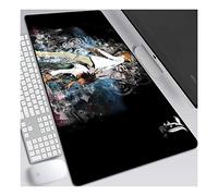 ITBT Death Note Alfombrilla Raton Anime Gaming Mouse Pad XXL 900x400x3 mm,Impermeable con 3mm Base de Goma Antideslizante,Special-Textured Superficie para Ordenador, PC y Laptop, F