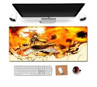 ITBT Fairy Tail Alfombrilla de Ratón Anime Gaming Mouse Pad XXL 900x400x3 mm,Impermeable con 3mm Base de Goma Antideslizante,Special-Textured Superficie para Ordenador, PC y Laptop, J