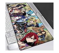 ITBT Fairy Tail Alfombrilla Raton Anime Gaming Mouse Pad XXL 800x300x3 mm,Impermeable con 3mm Base de Goma Antideslizante,Special-Textured Superficie para Ordenador, PC y Laptop, A
