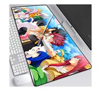 ITBT Fairy Tail Anime Alfombrillas de Ratón - Gaming Mousepad 900x400mm, 3mm Base de Goma Antideslizante, Superfície con Textura Especial, Compatible con ratón láser y óptico, para PC y Laptop, I