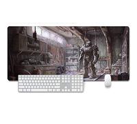 ITBT Fallout 76 XXL Anime Alfombrilla para ratón 900 x 400 mm - Speed Gaming Mousepad - Mouse Pad para Ordenador - 3mm Goma Antideslizante, para Gamers Ordenador, PC y Laptop, E