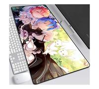 ITBT from Zero XXL Anime Alfombrilla para ratón 900 x 400 mm - Speed Gaming Mousepad - Mouse Pad para Ordenador - 3mm Goma Antideslizante, para Gamers Ordenador, PC y Laptop, C