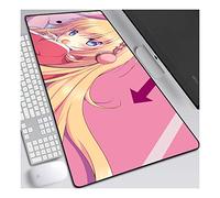 ITBT Gabriel Dropout Anime Alfombrillas de Ratón - Gaming Mousepad 700x300mm, 3mm Base de Goma Antideslizante, Superfície con Textura Especial, Compatible con ratón láser y óptico, para PC y Laptop,A