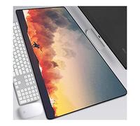 ITBT Game of Thrones XL Anime Alfombrilla para ratón 700 x 300 mm - Speed Gaming Mousepad - Mouse Pad para Ordenador - 3mm Goma Antideslizante, para Gamers Ordenador, PC y Laptop,F