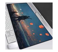ITBT Ghost Blade Anime Alfombrillas de Ratón - Gaming Mousepad 900x400mm, 3mm Base de Goma Antideslizante, Superfície con Textura Especial, Compatible con ratón láser y óptico, para PC y Laptop, A
