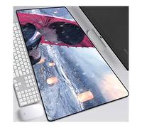 ITBT Ghost Blade XXL Anime Alfombrilla para ratón 800 x 300 mm - Speed Gaming Mousepad - Mouse Pad para Ordenador - 3mm Goma Antideslizante, para Gamers Ordenador, PC y Laptop, H