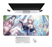 ITBT Honkai Impact 3rd. XXL Anime Alfombrilla para ratón 900 x 400 mm - Speed Gaming Mousepad - Mouse Pad para Ordenador - 3mm Goma Antideslizante, para Gamers Ordenador, PC y Laptop, I