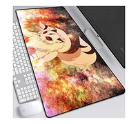ITBT Inuyasha Alfombrilla Raton Anime Gaming Mouse Pad XXL 800x300x3 mm,Impermeable con 3mm Base de Goma Antideslizante,Special-Textured Superficie para Ordenador, PC y Laptop, G