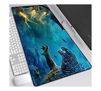 ITBT King of The Monsters Alfombrilla Raton Anime Gaming Mouse Pad XXL 900x400x3 mm,Impermeable con 3mm Base de Goma Antideslizante,Special-Textured Superficie para Ordenador, PC y Laptop, B