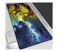 ITBT King of The Monsters XXL Anime Alfombrilla para ratón 900 x 400 mm - Speed Gaming Mousepad - Mouse Pad para Ordenador - 3mm Goma Antideslizante, para Gamers Ordenador, PC y Laptop, H